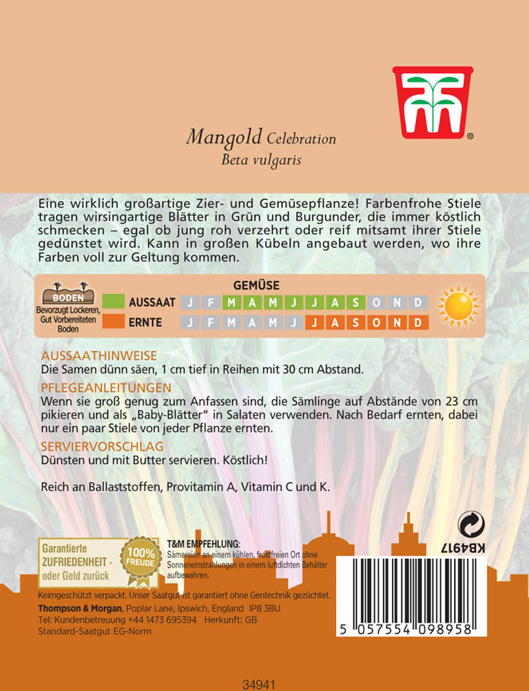 Mangold Celebration - Königliche Gartenakademie