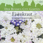Saatgutpackung für Thompson & Morgan | Eisenkraut Scentsation Mischung von Thompson und Morgan mit weißen, rosa und violetten Blütentrauben und grüner Stadtsilhouette an der Spitze.