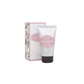 Eine weiße Tube Castelbel | Handcreme Jasmin 60 ml mit rosafarbenem Etikett wird vor der dazugehörigen blumigen Schachtel präsentiert. Sie bietet einen blumigen Duft und schnell einziehende Pflege auf einem schlichten weißen Hintergrund. Marke: Castelbel.