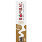 Eine weiß-braune Schachtel Viani | 'Bomba! Mystic Bangkok' 150g, beschriftet mit Delicious in Chicken Korma, Lentil Soup & more, mit einer großen Zahl 5 für Geschmack. Vollgepackt mit exotischen Gewürzen und mit einem vegetarischen Symbol.
