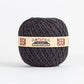 Ein Nutscene Twines Ltd - Farbenfrohe Jute-Schnurbälle aus der Heritage Twine-Reihe Knäuel dunkelgrauer Gartenschnur mit einem beigen Etikett, das zwei Union Jack-Flaggen und "The Ideal Garden Twine" zeigt, auf einem schlichten weißen Hintergrund.
