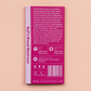 Ein Päckchen Piccolo Seeds | Rote-Bete-Bullenblut von Piccolo Seeds mit Pflegetipps, Informationen zu Begleitpflanzen und Containergröße auf lila Hintergrund. Die Logos der Öko-Zertifizierung und ein Barcode erscheinen am unteren Rand.