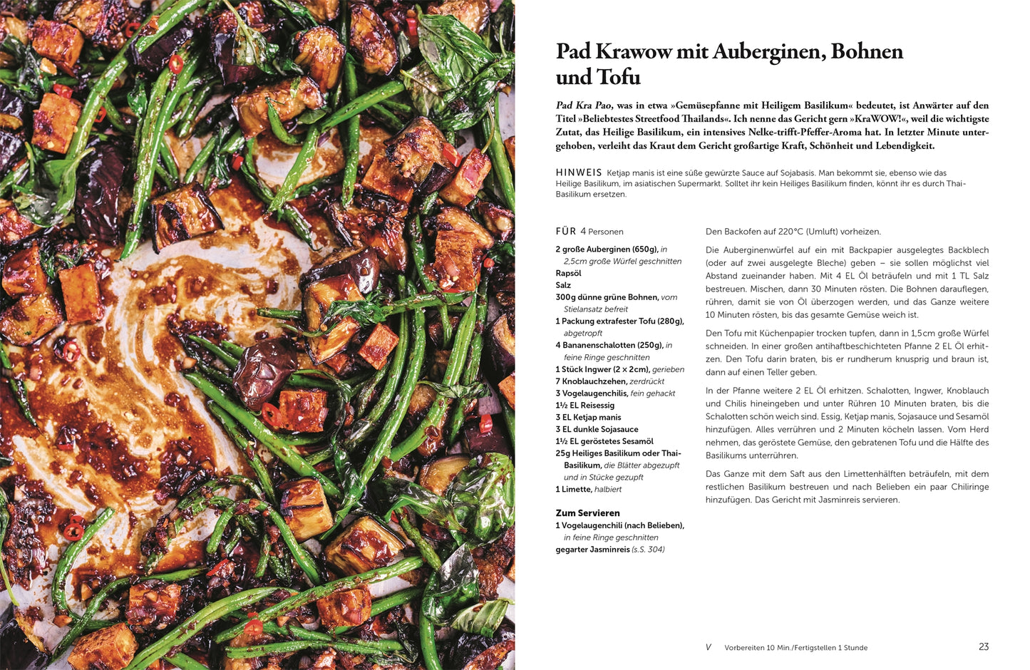 Eine Nahaufnahme der köstlichen Gerichte aus "Happy | Weil diese Rezepte glücklich machen" vom DK Verlag, voller frischer Aromen und leuchtender Farben.