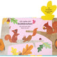 In "Da! Ein Fuchs" von DK Verlag entdecken Kinder ab 18 Monaten die Natur: Leuchtende Blätter-Tabs, deutsche Texte und charmante Illustrationen machen dieses Pappbuch zum interaktiven Spaß für kleine Entdecker.