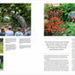 Eine Magazinstrecke zeigt "Gärtnern aus Leidenschaft" vom Gerstenberg Verlag: Menschen versammeln sich in der Nähe von Gartenkunst und Wasserspielen, während der deutsche Text auf der rechten Seite die Royal Horticultural Society hervorhebt.