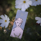 Eine Schachtel der "Kokosnuss"-Handcreme von Archivist Gallery, auf deren Verpackung ein Frauengesicht abgebildet ist, ist von weißen Blumen und Grünzeug umgeben.