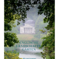 Das Buchcover von "Englische Landschaftsgärten | 20 berühmte, original erhaltene Landschaftsgärten" aus dem Gerstenberg Verlag zeigt einen Kuppelpavillon in einem üppigen, nebligen Garten mit Bäumen, der an die Kunstfertigkeit der englischen Landschaftsgärten erinnert.