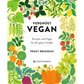 Das farbenfrohe Cover von Vergnügt Vegan | Rezepte und Tipps für die ganze Familie (Gerstenberg Verlag) ist mit lebendigen Illustrationen geschmückt - ideal für vegane Ernährung, alle, die gerne vegan kochen oder neue vegane Rezepte entdecken möchten.
