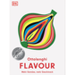 Das Cover von Flavour | Rezepte, die begeistern und inspirieren aus dem DK Verlag zeigt eine bunte Zwiebelgrafik, ein silbernes Award-Siegel und den Untertitel "Mehr Gemüse, mehr Geschmack" - ideal für Fans der kreativen Gemüseküche.