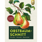 Das Buchcover zeigt zwei illustrierte Birnen auf einem Zweig mit grünen Blättern. Titel: Obstbaumschnitt. Fachwissen zum Schnitt von Kern-, Stein- und Beerenobst. Logo des Verlags Eugen Ulmer in der rechten oberen Ecke.