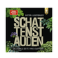 Buchumschlag für "Schattenstauden | Die dunkle Seite Ihres Gartens" mit grünem Blattwerk, fettgedrucktem beigem Titel, von Katrin Lugerbauer, rotem SPIEGEL Bestseller-Autorin-Aufkleber und Verlagslogo Eugen Ulmer oben rechts.