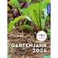 Cover des Kosmos | Gartenjahr 2026 vom Kosmos Verlag mit Rübenpflanzen, üppigen Blättern und einem gemulchten Garten. Dieses praktische Garten-Jahrbuch bietet hilfreiche Gartentipps und einen übersichtlichen Kalender mit Aussaatdaten.