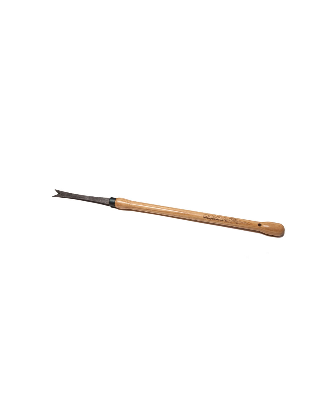Der Krumpholz Langer Bio-Unkrautstecher 1437 ist ein in Deutschland hergestelltes Unkrautstechgerät mit einem robusten Eschenholzstiel (48 cm) und einer langlebigen, geschmiedeten Metallspitze mit zwei Zinken, perfekt für die Gartenarbeit.
