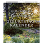 Titelbild des „Geburtstagskalenders Karl Foerster“ von Monumente Publikationen, das eine sonnendurchflutete Gartenszene mit einer Vielzahl blühender Blumen und Bäume im Hintergrund zeigt und die lebendige Schönheit von Foersters „Gartenparadies“ einfängt.