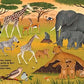 Entdecke Elefanten, Löwen, Zebras und mehr in "Mein 100 Tiere-Wimmelbuch" aus dem Esslinger Verlag! Dieses bunte Buch mit deutschen Tiernamen ist perfekt für Kinder ab 24 Monaten, um spielerisch die Tiere der Savanne zu entdecken.