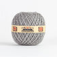Ein Knäuel Nutscene Twines Ltd - Farbenfrohe Jute-Schnurbälle aus der Heritage Twine-Reihe mit einem beigen Etikett, zwei britischen Flaggen und dem Nutscene-Logo ist vor einem schlichten weißen Hintergrund abgebildet.