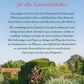 Das Buchcover von "Der wohltemperierte Garten" von Christopher Lloyd (Dr. Isabelle Van Groeningen) zeigt einen deutschen Text über Gartenarbeit vor dem Hintergrund eines üppig blühenden Gartens unter blauem Himmel - die ideale Inspiration für jeden passionierten Gärtner.