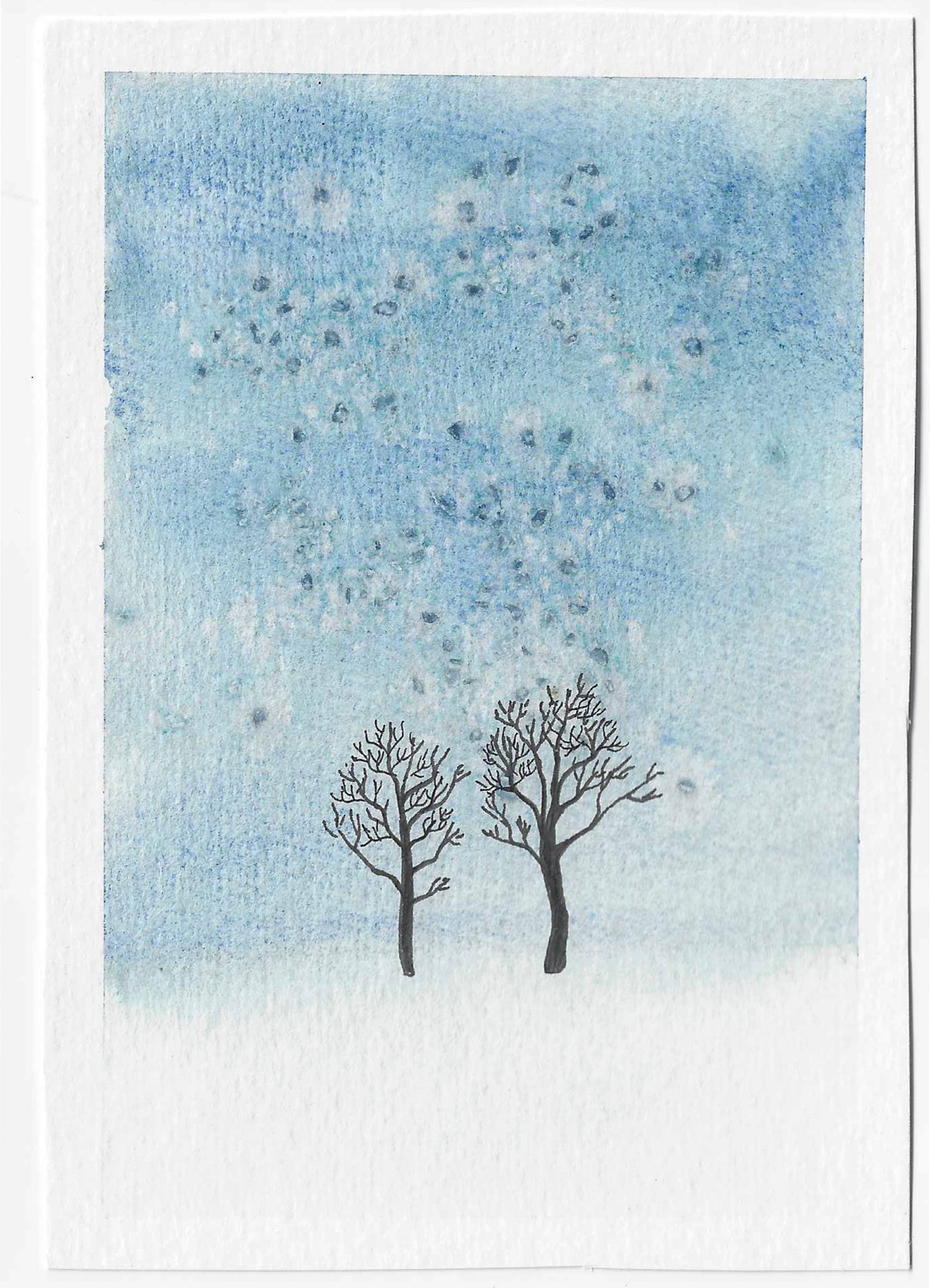 Gestalten Sie in der Königlichen Gartenakademie AQUARELL WORKSHOP (Fr. 06.11.2026, 10-13 Uhr) festliche Weihnachtskarten und lassen Sie sich von winterlichen Aquarellszenen mit Aquarellfarben inspirieren - perfekt für Ihr nächstes Kreativprojekt!.