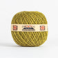 Ein Knäuel olivgrüner Nutscene Twines Ltd Jute aus dem Heritage Twine Sortiment, mit einem beigen Etikett mit britischen Flaggen und "Nutscene - The Ideal Garden Twine, biologisch abbaubar" auf weißem Hintergrund.