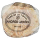 Viani „6 Tortas de Almendras“ – Gebäck mit Olivenöl und Mandeln, 210 g: Spanisches Mandelgebäck, verpackt in dekorativem, durchscheinendem Papier mit der Aufschrift „Viani“, einem braunen Logo und einer Umrandung.