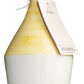 Hier ist die überarbeitete Version mit den Produktdaten: Der Keramik-Ölkrug „Mezza Giallo“ von Frantoio di Perna (500 ml) aus der Basilikata – ein handbemalter Keramikkrug mit gelber Oberhälfte, weißer Unterhälfte, Holzverschluss und einem beigen Anhänger am Band – eignet sich perfekt zur Aufbewahrung von nativem Olivenöl extra.