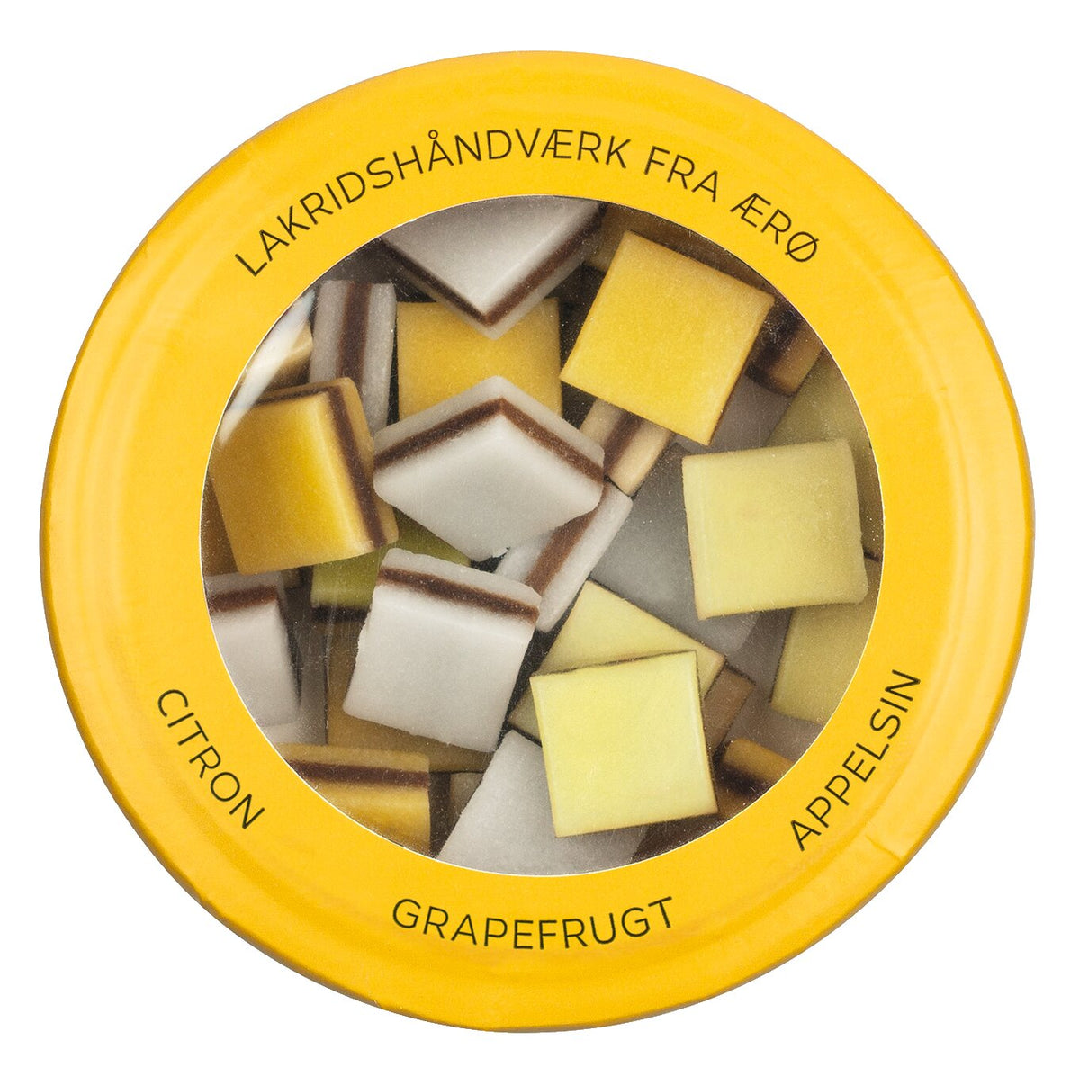 Hattesens Lakritzkonfekt | Lakritz mit Zitrone, Orange & Grapefruit 125 g