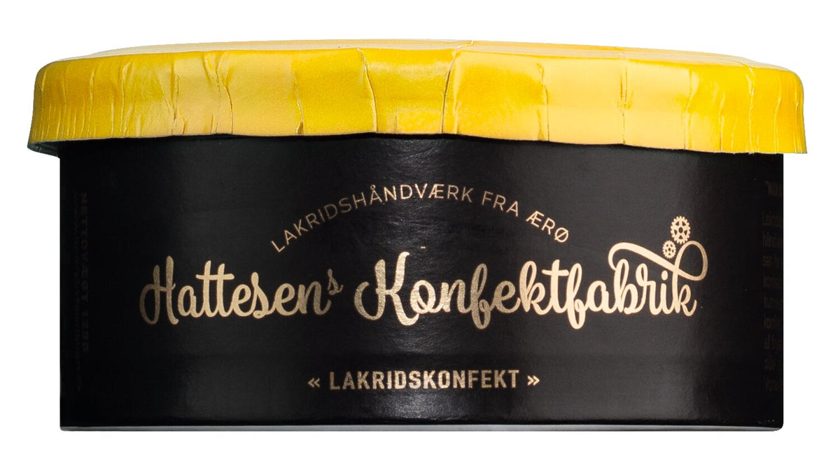 Hattesens Lakritzkonfekt | Lakritz mit Zitrone, Orange & Grapefruit 125 g