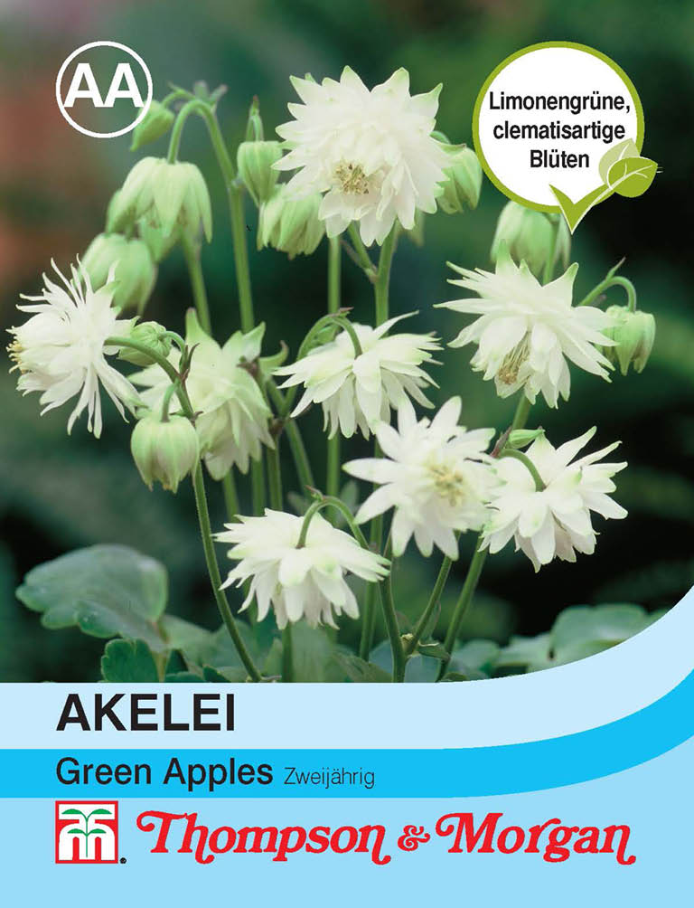 Akelei Green Apples - Königliche Gartenakademie