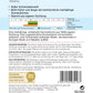Rückseite einer Sonnenblumen-Samentüte von Thompson und Morgan: "Sonnenblume maximiliani Early Bird", mehrjährig, mit Aussaatanleitung, Pflanzkalender, Pflanzeninfos sowie Icons für Sonne und Bodentyp. Barcode unten rechts.